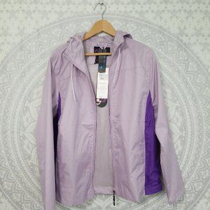 Nwt $40 i5 Apparel Bass Shops Pro Yakima River Jacket Coat Wind Breaker Purple L